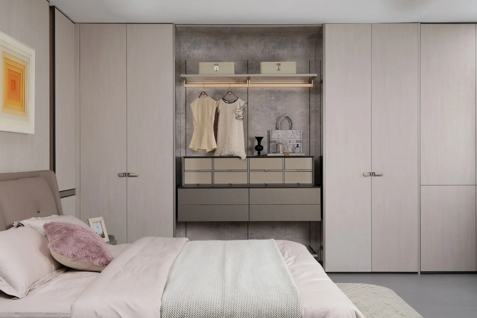 Bedroom Wardrobe & Vanity Suite